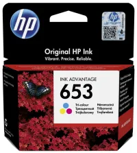 HP atramentová náplň 653 trojfarebná (1 of 2)