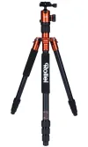 Rollei Tripod C5i, 20827, ualach 8kg, síneadh 159 cm, alúmanam, oráiste