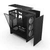 NZXT behuizing H5 Flow RGB editie 1x360 mm RGB kernventilator 1x120mm USB 3.0 USB-C 3.1 transparant zijgaas zwart thumbnail (6 of 6)