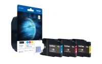 BROTHER inktcartridge LC-1280XLRBWBP multipack Drie kleuren (1 of 1)