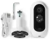 NEDIS IP-Kamera für den Außenbereich, IP65, WLAN, 1080p, PIR-Sensor, Micro-USB, microSD, Nachtsicht, Android, iOS, Weiß thumbnail (7 of 7)