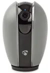 NEDIS IP-camera Wi-Fi Binnen 1080p Micro USB MicroSD Cloud Kantelbaar Nachtzicht Android iOS-adapter Wit-Grijs