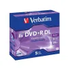 VERBATIM DVD+R DoubleLayer 8,5 GB 8x Jewel 5pack