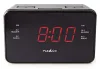 NEDIS Digitalni alarmni sat s radio LED zaslonom 35 mm utičnica AM FM Snooze Sleep Timer 2 alarma crna thumbnail (2 of 5)