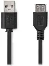 NEDIS extension cable USB 2.0 plug USB-A - socket USB-A black 1m thumbnail (2 of 2)