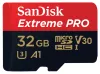 SanDisk Extreme Pro 32GB microSDHC CL10 A1 UHS-I V30 100mb mat inkl. Adapter thumbnail (2 of 2)