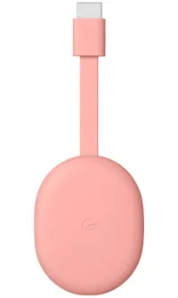 Google MMC Chromecast 4 Google TV 4K Ultra HD USB-C HDMI Wi-Fi Google Android TV OS Adaptador USB Rosa (1 of 3)