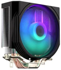 Endorfy CPU охладител Spartan 5 MAX ARGB 120mm ARGB вентилатор 4 топлинни тръби компактен дори за по-малки кутии (1 of 10)