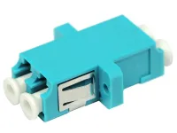 Adaptador duplex XtendLan LC-LC MM OM3 ciano para quadros ópticos (1 of 1)