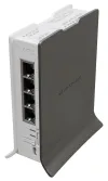 MikroTik hAP ax lite LTE6 4x GLAN 2,4 GHz 802.11b g n ax Wi-Fi 6 LTE ROS 7 L4 PSU binnen