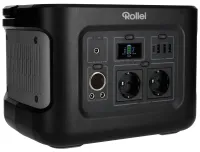 ROLLEI laadstation PS500 vermogen 600W batterij Lithium-ijzer capaciteit 4508Wh 7 poorten gewicht 6,75kg zwart (1 of 5)