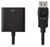 Cabo adaptador NEDIS Plugue DisplayPort DisplayPort - Soquete VGA preto 20cm thumbnail (2 of 2)