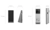 EZVIZ Smart Kit EP3X Pro Wi-Fi Video Phone Wireless Doorbell Resolution 2048x1296 IP65 Silver thumbnail (3 of 3)