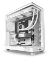 NZXT case H6 Flow two-chamber MidT 3x120mm fan 2xUSB 3.2 USB-C glass side and front white