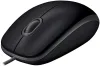 Logitech mus B110 Tyst 3 knappar 1000dpi USB svart thumbnail (2 of 4)