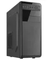 CRONO behuizing Middle Tower 760i ATX zonder stroombron 1x USB 3.0 2x USB 2.0 2x 3,5 mm jack zwart