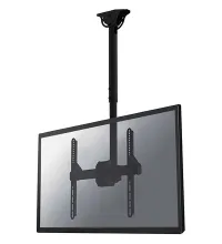 Neomounts Select NM-C440BLACK Mennyezeti kijelző tartó 32-65" dőlésszögű elforgatás állítható magasság VESA 400X400 terhelhetőség 50kg fekete (1 of 6)