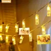 COLORWAY LED photo pegs 40 LEDs length 42 m warm white power supply 3x AA thumbnail (3 of 15)