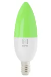 IMMAX NEO SMART LED bulb E14 6W RGB+CCT color and white dimmable Wi-Fi TUYA thumbnail (1 of 5)