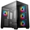 DEEPCOOL fodral CG530 4F ATX 4x120 mm ARGB-fläktar USB 3.0 USB-C panoramasvart thumbnail (1 of 9)