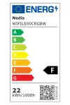 NEDIS Wi-Fi šikovný LED pásik 15W 230V IP65 650lm 2700 - 6500 K teplá až studená biela RGB Nedis® SmartLife 5m thumbnail (5 of 5)