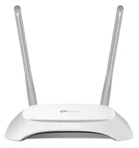 TP-Link TL-WR850N 802.11b g n AP Ródaire 4x LAN 1x seangÚn seasta WAN. (1 of 3)