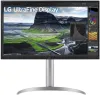 LG-näyttö 27UQ850V-W IPS 4K 3840x2160 5ms 2000:1 400cd HDMI DP USB-C kaiuttimen nivelen korkeus säädettävissä. Valkoinen