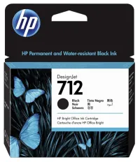 HP 712 Atramentová náplň čierna (1 of 1)