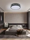 IMMAX NEO LITE PERFECTO SMART ceiling lamp circle 30cm 24W black TUYA Wi-Fi thumbnail (4 of 5)