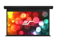 ELITE SCREENS zaslon električni motor 120" (305 cm) 16:9 149,6 x 265,7 cm aluminijsko kućište crno 20" staklo od staklenih vlakana (1 of 1)