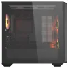 COUGAR PC Case MX600 Black Mini Tower Mesh Front Panel 2 x 160mm + 1 x 120mm Fans Transparent Left Panel thumbnail (5 of 23)