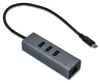 I-tec USB HUB METAL 3 θύρες USB 3.0 USB 3.1 Τύπος C σε Gigabit Ethernet προσαρμογέας (RJ45) thumbnail (3 of 3)