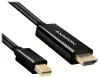 AXAGON Adapter von Mini DisplayPort auf HDMI 1.4 RVDM-HI14C2 4k 30Hz 1,8m