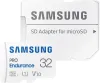 Samsung micro SDHC 32GB PRO Endurance + SD adapteris