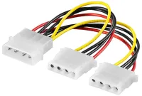 PremiumCord kabel strømsplitter Molex til 2x Molex (1 of 1)