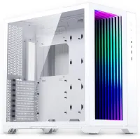 Magniumgear Obsługiwany przez Phanteks NEO Qube 2IM ATX 2xUSB 3.0 USB-C 3.1 ARGB solid. szkło Infinity Mirror białe (1 of 8)