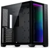 Magniumgear Powered by Phanteks NEO Qube 2IM ATX 2xUSB 3.0 USB-C 3.1 ARGB solid. stikls Infinity Mirror melns