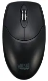 Conjunto sem fio Adesso WKB-1320CB mouse óptico antimicrobiano multimídia de 24 GHz 1200 DPI USB preto layout dos EUA thumbnail (4 of 5)