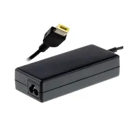 TRX Akyga 90W adaptateur secteur chargeur IBM Lenovo 20V 4.5A Carré jaune Slim Tip non original (1 of 1)