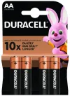 Batteria alcalina Duracell Basic 4 pezzi (AA) thumbnail (1 of 1)