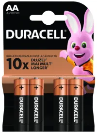 Pila alcalina Duracell Basic 4 piezas (AA) (1 of 1)