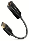 Adaptador AXAGON de DisplayPort a HDMI versión 1.4 RVD-HI14N 4k 30Hz 0,2m