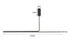 IMMAX NEO LITE ASTA SMART hanglamp zwart 125cm 28W met BEACON Wi-Fi ondersteuning TUYA thumbnail (10 of 10)