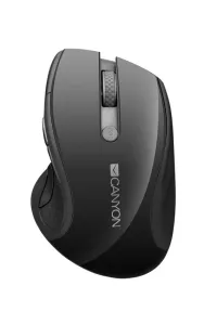 Mouse CANYON 24Ghz wireless CMSW01 1000 1200 1600 dpi 6 pulsanti sensore LED blu nero (1 of 4)