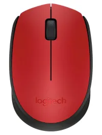 Logitech pelė M171 Wireless Optical 1000dpi USB imtuvas raudonas (1 of 2)