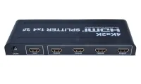 PremiumCord HDMI splitter 1-4 porte metal med strømforsyning 4K FULL HD 3D (1 of 2)