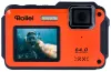 Rollei Sportsline 64 Selfie 64 MPix 16x zoom 28" LCD+ 2" LCD 4K βίντεο Αδιάβροχο 5m Πορτοκαλί thumbnail (5 of 6)