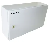 XtendLan Outdoor Switchboard fir 19" 6U Déift 180mm IP55 grau (1 of 2)