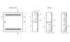 Solarix szekrény SOHO LC-18 2U 4U és 11U sínekkel 550x550x150mm szürke RAL 7035 thumbnail (3 of 4)