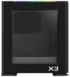 Zalman spintelė X3 BLACK Vidurinis bokštas ATX USB 3.0 USB 2.0 skaidri pusė thumbnail (4 of 4)